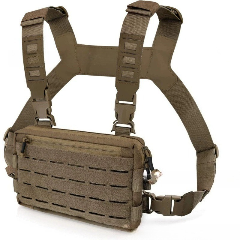 Edc Carry Kit - タクティカルチェストバッグ、EDC（エブリデイ・キャリー）対応、耐摩耗性ナイロン製、メンズ用、アウトドア用バックパック、多機能ポケット付き、旅行用チェストバッグ、キャンプ用、持ち運びやすいバッグ。