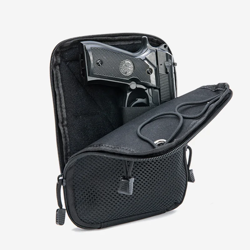 Edc Carry Fanny Pack - Molle 戦術隠し銃ホルスターポーチ EDC マガジンポーチユニバーサル拳銃ピストルキャリーホルスターウエストファニーパック