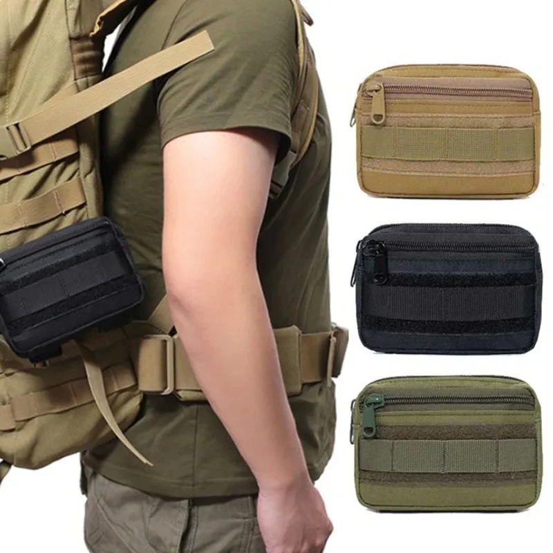 Edc Carry Fanny Pack - アウトドアEDCツールキット モール迷彩ウエストバッグ 多機能携帯電話バッグ アクセサリー 通勤バッグ