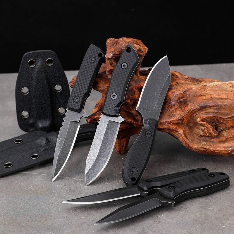5CR15 ステンレス鋼小型固定刃ナイフ G10 ハンドル屋 - Edc Carry Pocket Knife のレビューと価格