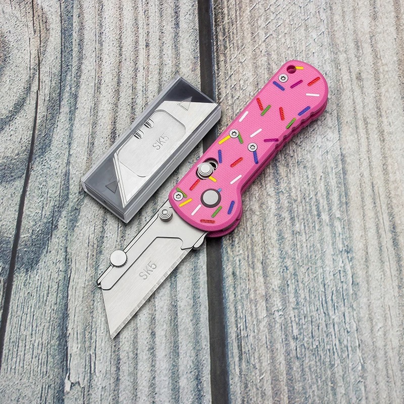 BHBT G10 ミニ折りたたみ式ポケットユーティリティナイ - Edc Carry Knife のレビューと価格