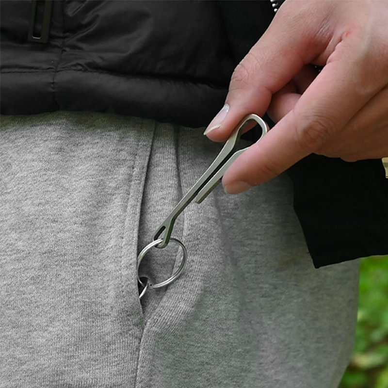 73mmの長さで、シンプルなデザインの304ステンレス製コブ - Edc Carry Clip のレビューと価格