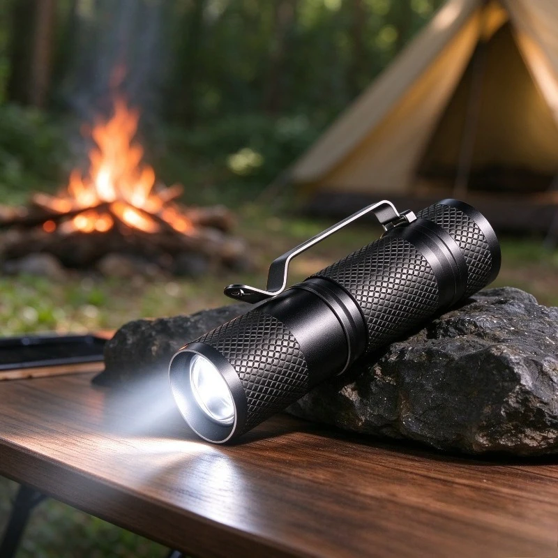 スマイルシャーク 超強力ミニLED懐中電灯 USB充電式 高 - Edc Carry Clip のレビューと価格
